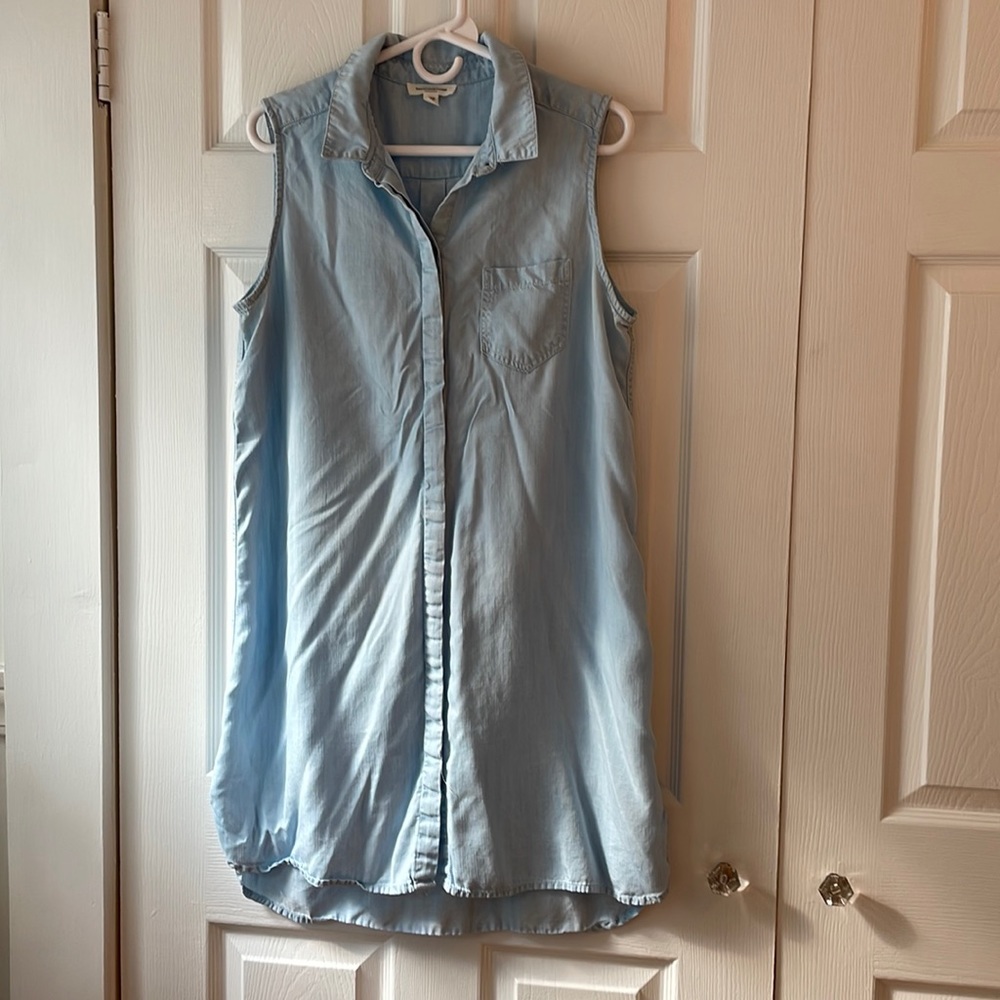 Beachlunchloung Chambray / Denim Dress
